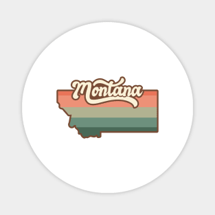 Montana Retro Magnet